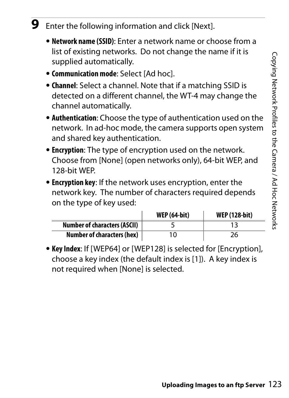 Nikon WT-4A D4 D3X D3 D800 D700 D300S D300 User Manual | Page 135 / 199