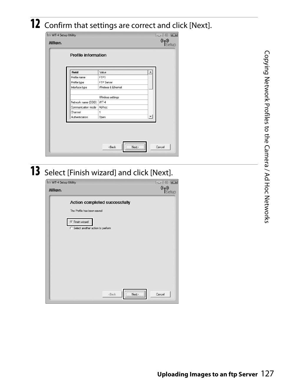 Nikon WT-4A D4 D3X D3 D800 D700 D300S D300 User Manual | Page 139 / 199