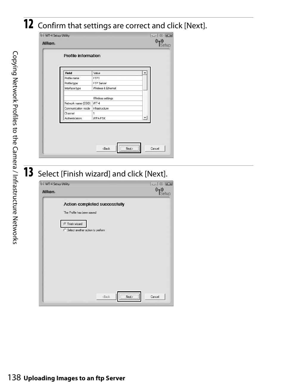 Nikon WT-4A D4 D3X D3 D800 D700 D300S D300 User Manual | Page 150 / 199