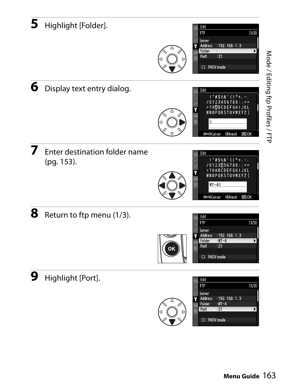 Nikon WT-4A D4 D3X D3 D800 D700 D300S D300 User Manual | Page 175 / 199