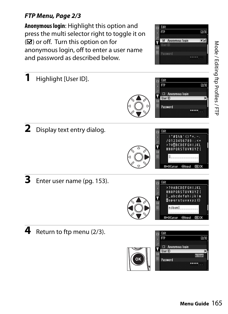 Nikon WT-4A D4 D3X D3 D800 D700 D300S D300 User Manual | Page 177 / 199