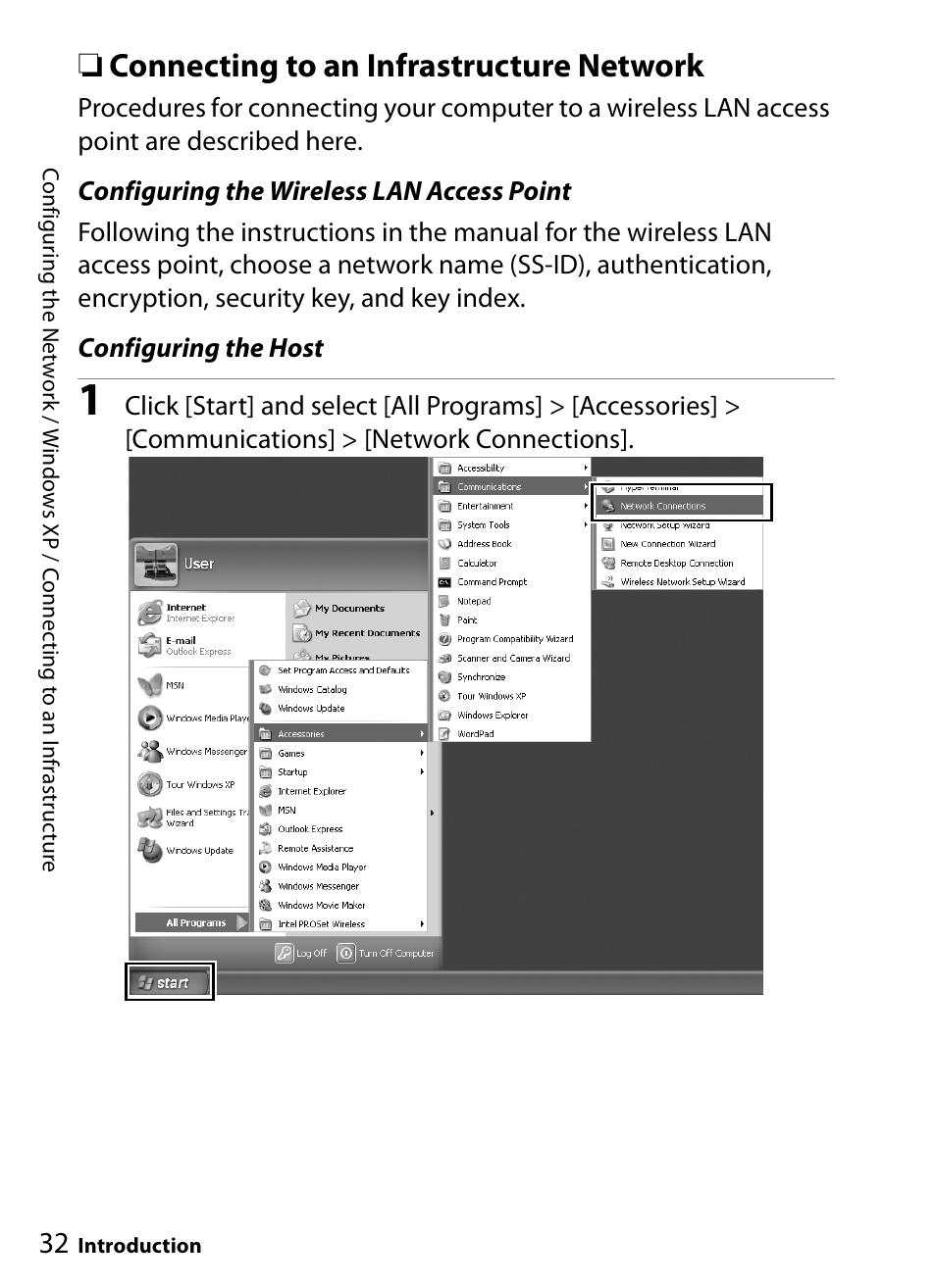 Connecting to an infrastructure network | Nikon WT-4A D4 D3X D3 D800 D700 D300S D300 User Manual | Page 44 / 199