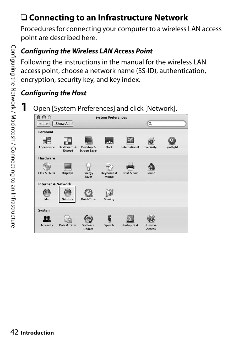 Connecting to an infrastructure network | Nikon WT-4A D4 D3X D3 D800 D700 D300S D300 User Manual | Page 54 / 199