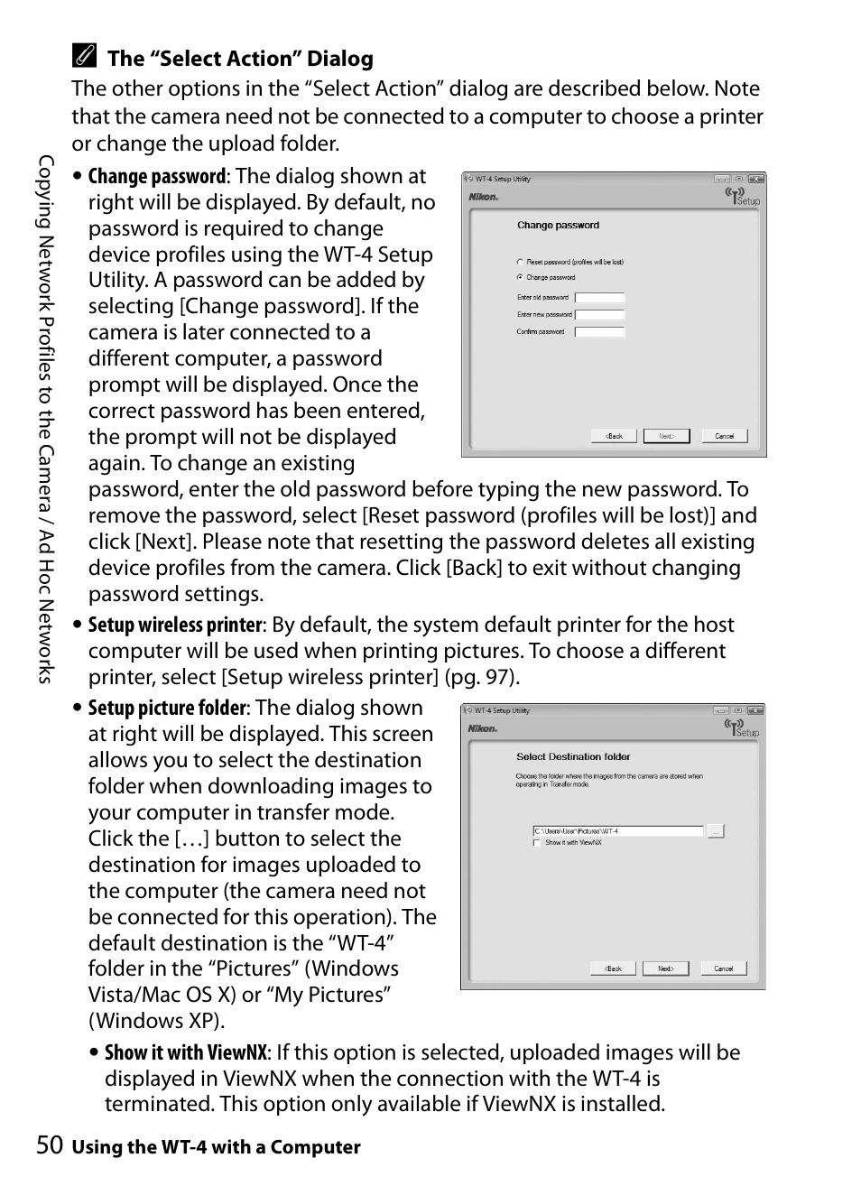 Nikon WT-4A D4 D3X D3 D800 D700 D300S D300 User Manual | Page 62 / 199
