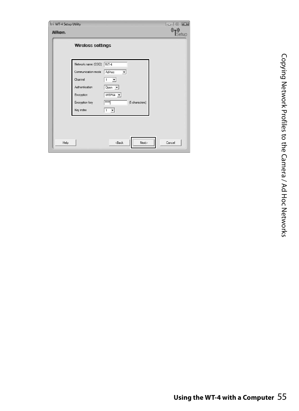 Nikon WT-4A D4 D3X D3 D800 D700 D300S D300 User Manual | Page 67 / 199