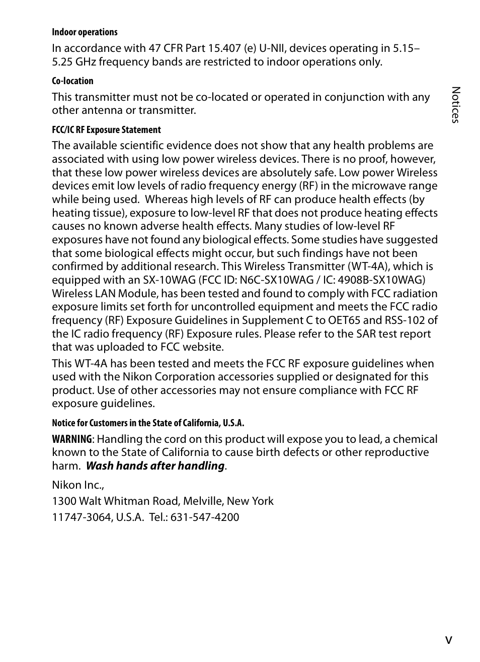 Nikon WT-4A D4 D3X D3 D800 D700 D300S D300 User Manual | Page 7 / 199