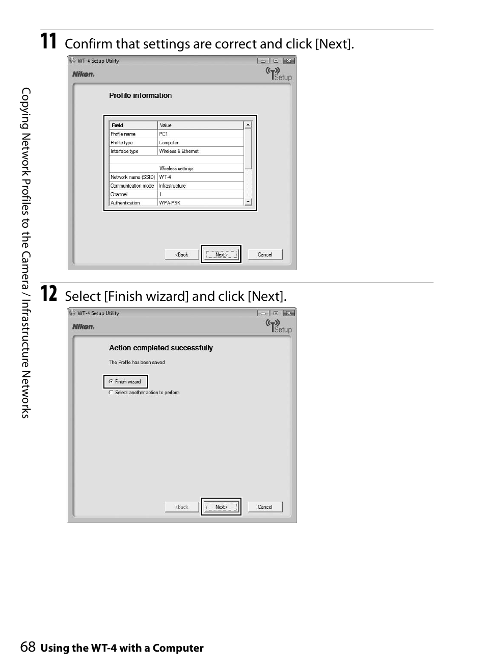 Nikon WT-4A D4 D3X D3 D800 D700 D300S D300 User Manual | Page 80 / 199
