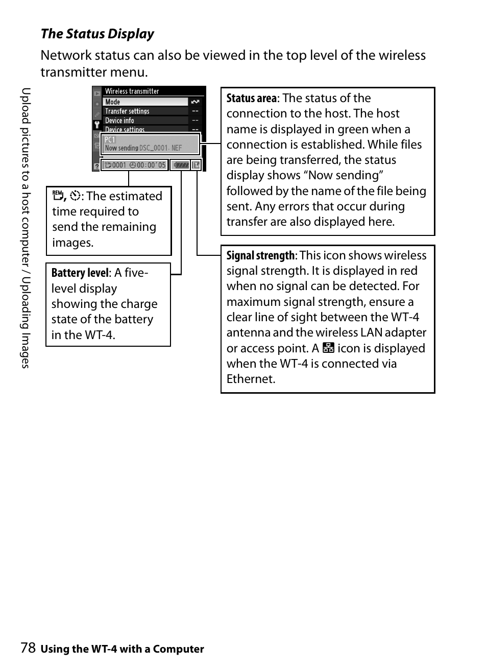 Nikon WT-4A D4 D3X D3 D800 D700 D300S D300 User Manual | Page 90 / 199