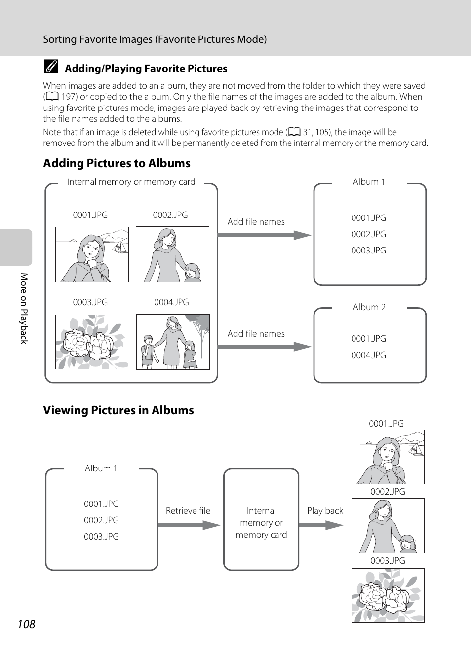 A 108) | Nikon S9050 User Manual | Page 120 / 232
