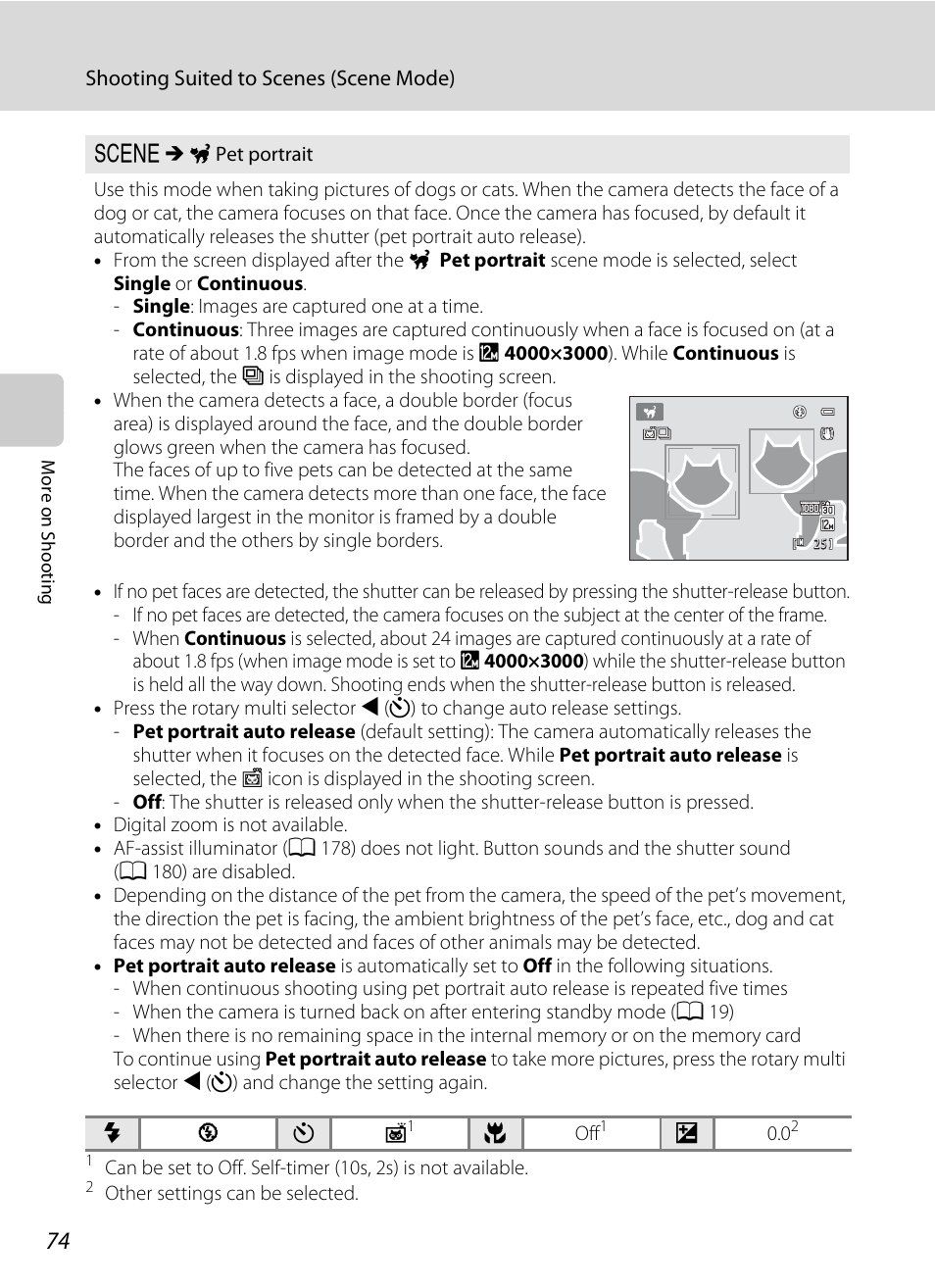 74) are, A 74). th, A 74) | Nikon S9050 User Manual | Page 86 / 232