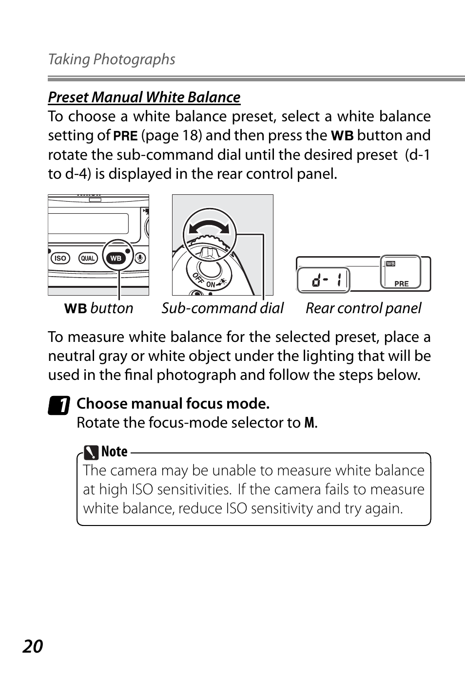 Nikon D4 User Manual | Page 24 / 76