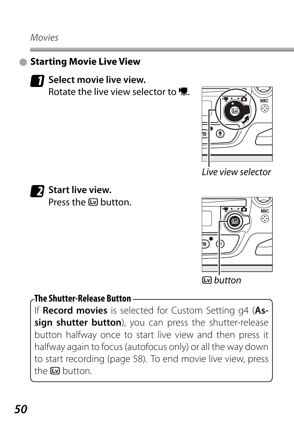 Nikon D4 User Manual | Page 54 / 76