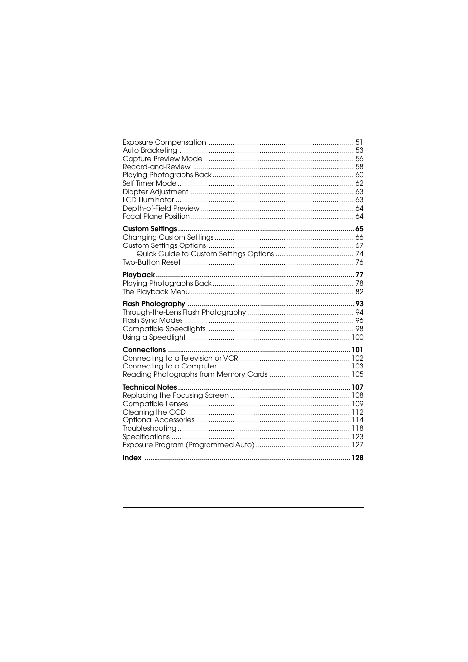 Xiii | Nikon D1 User Manual | Page 12 / 144