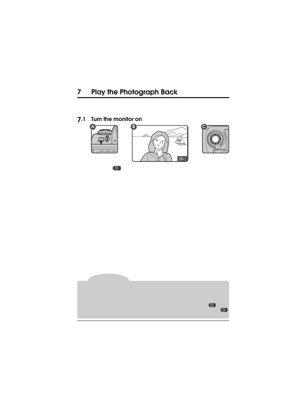 7play the photograph back | Nikon D1 User Manual | Page 36 / 144