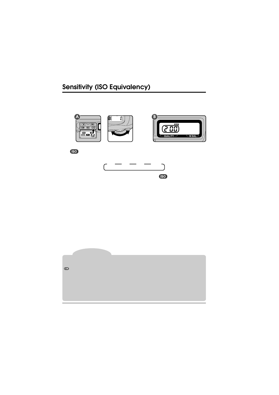 Sensitivity (iso equivalency) | Nikon D1 User Manual | Page 43 / 144