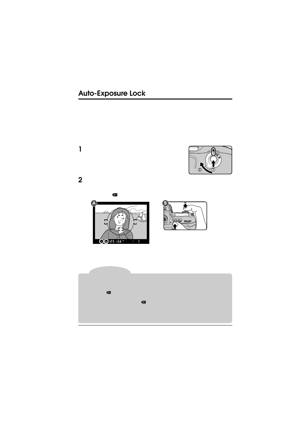 Auto-exposure lock | Nikon D1 User Manual | Page 62 / 144