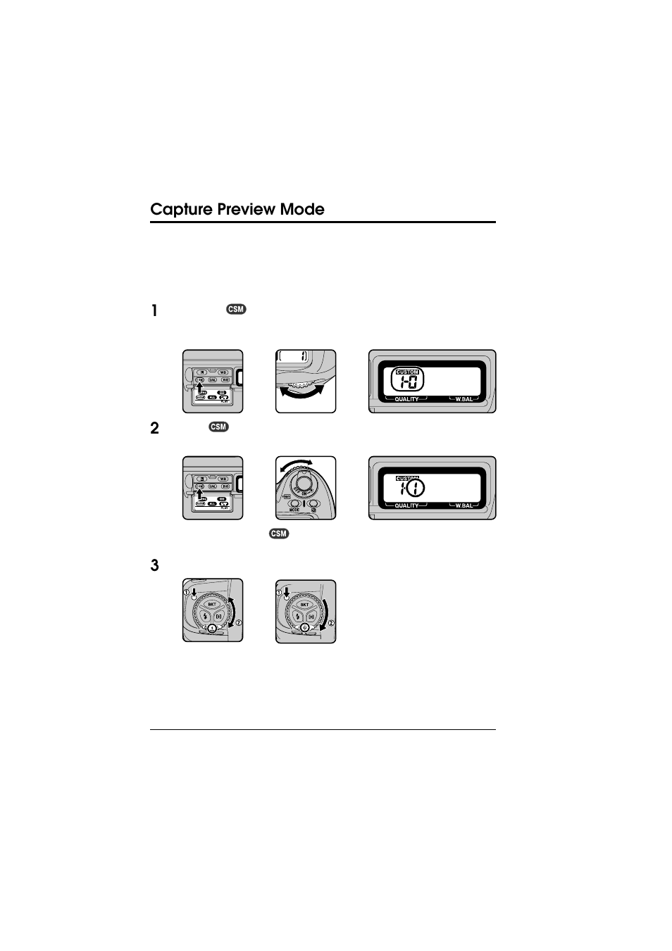 Capture preview mode | Nikon D1 User Manual | Page 69 / 144