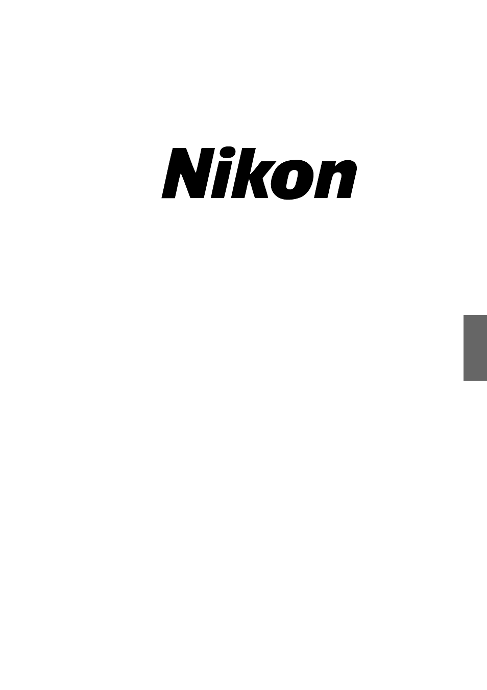 Nikon IA-20 APS Film Adapter User Manual | 12 pages