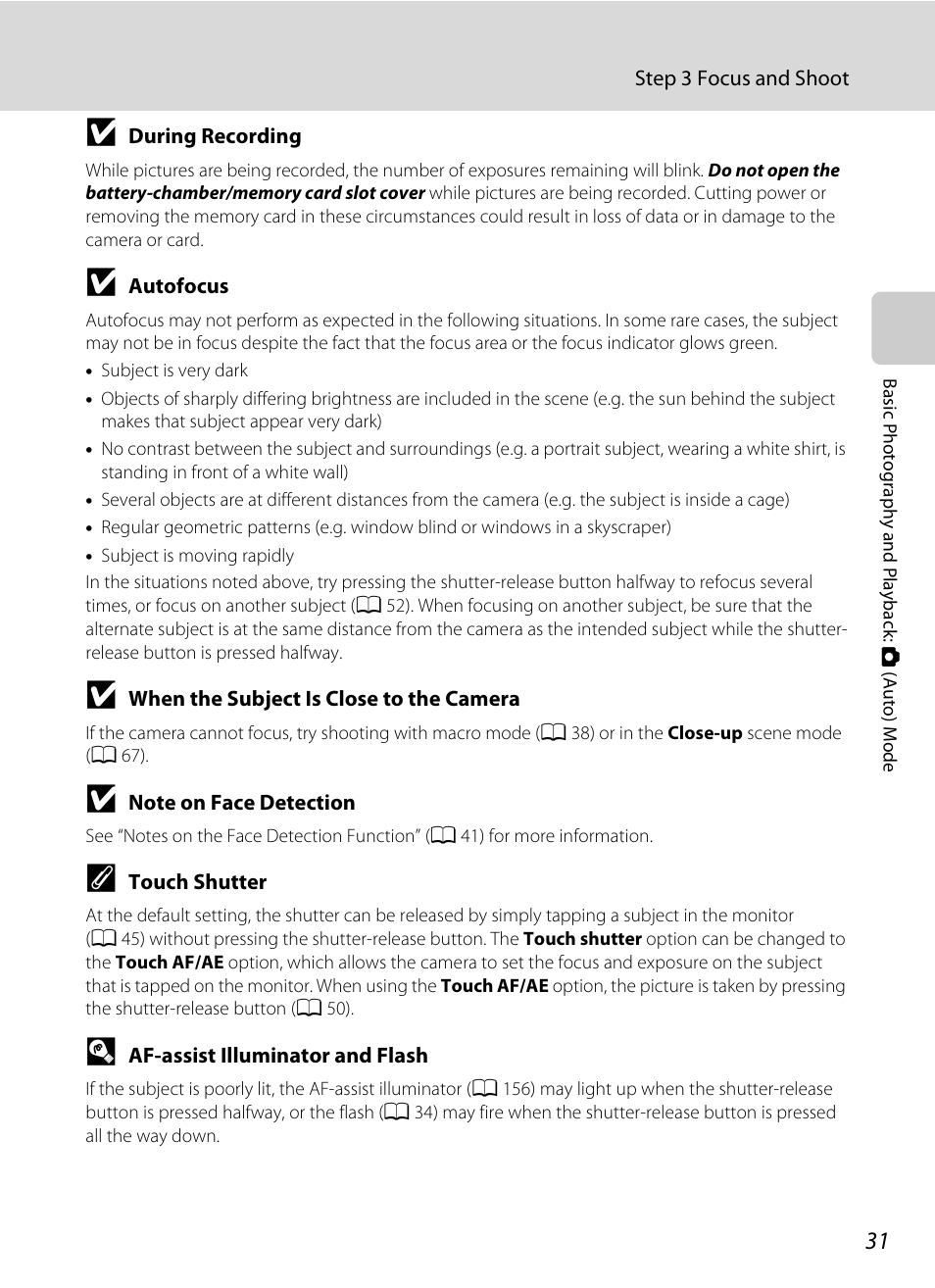 Nikon S4100 User Manual | Page 43 / 208