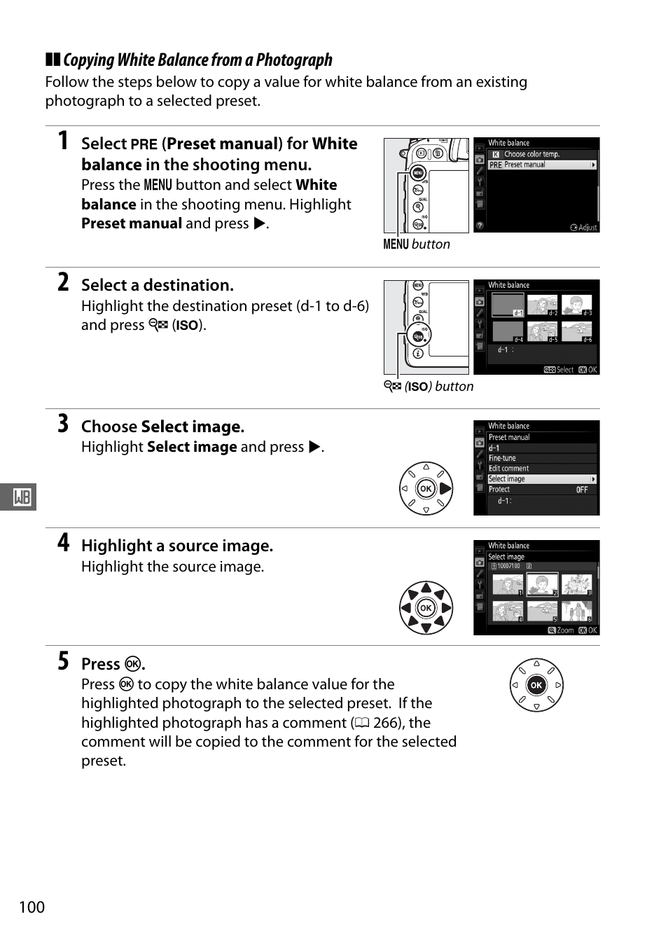 Card (0 100) | Nikon D7100 User Manual | Page 128 / 384