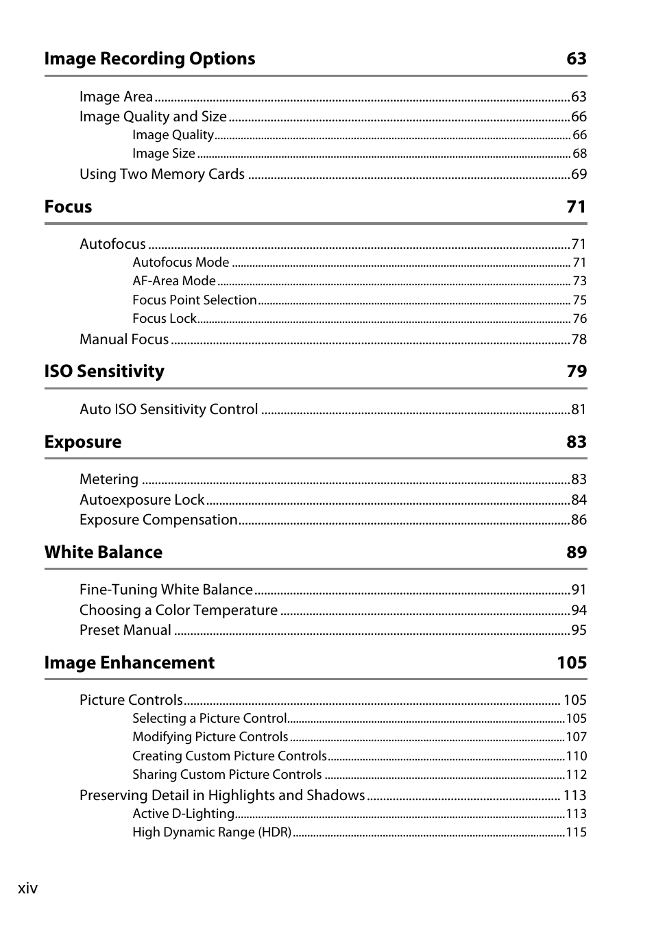 Nikon D7100 User Manual | Page 16 / 384