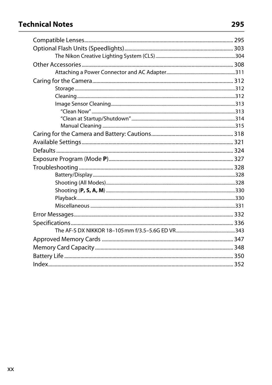 Nikon D7100 User Manual | Page 22 / 384