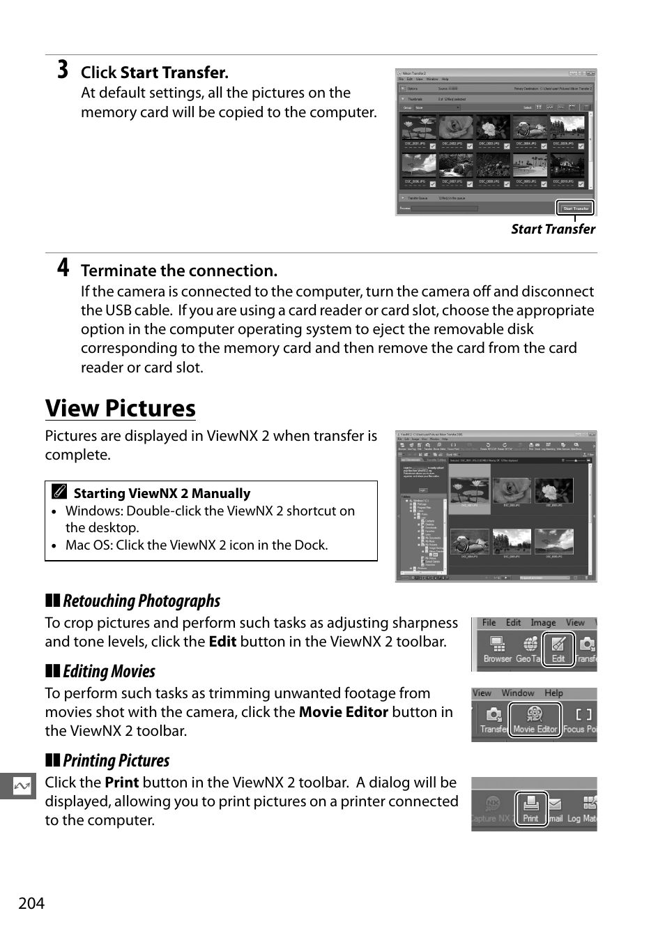 View pictures | Nikon D7100 User Manual | Page 232 / 384