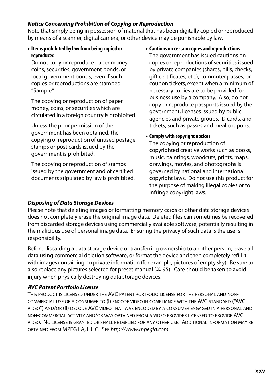 Nikon D7100 User Manual | Page 27 / 384