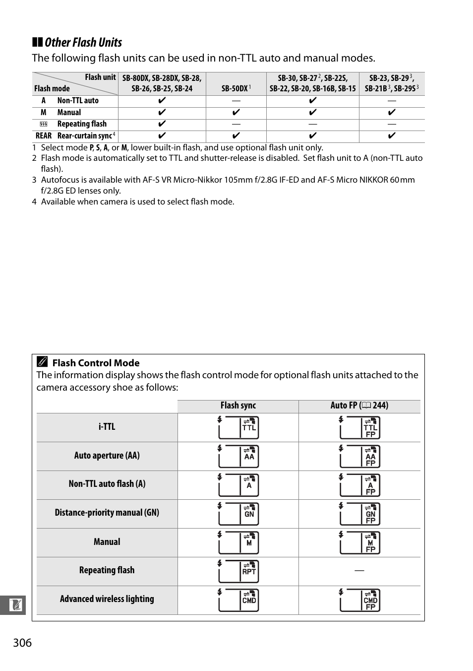 Other flash units | Nikon D7100 User Manual | Page 334 / 384