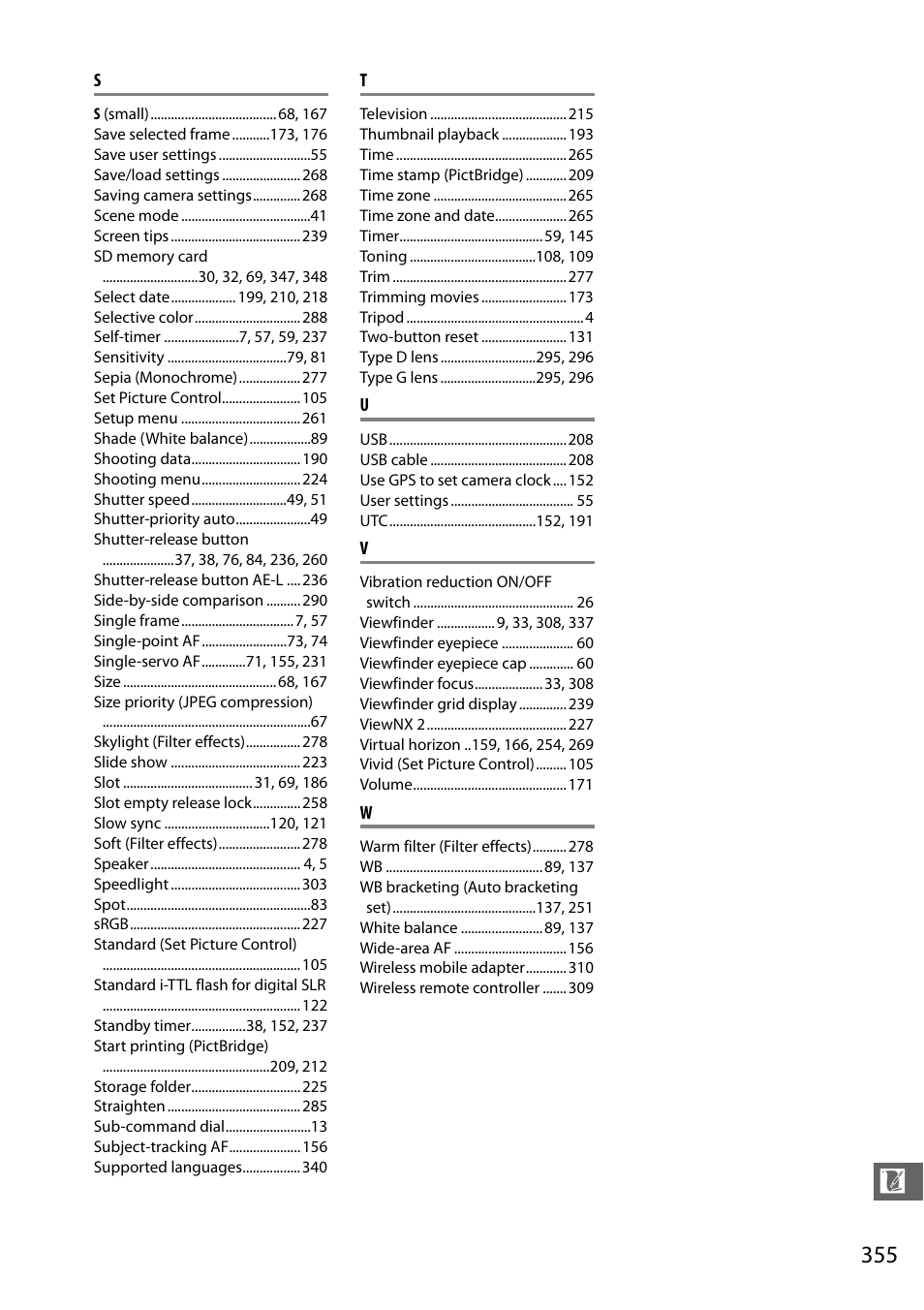 Nikon D7100 User Manual | Page 383 / 384