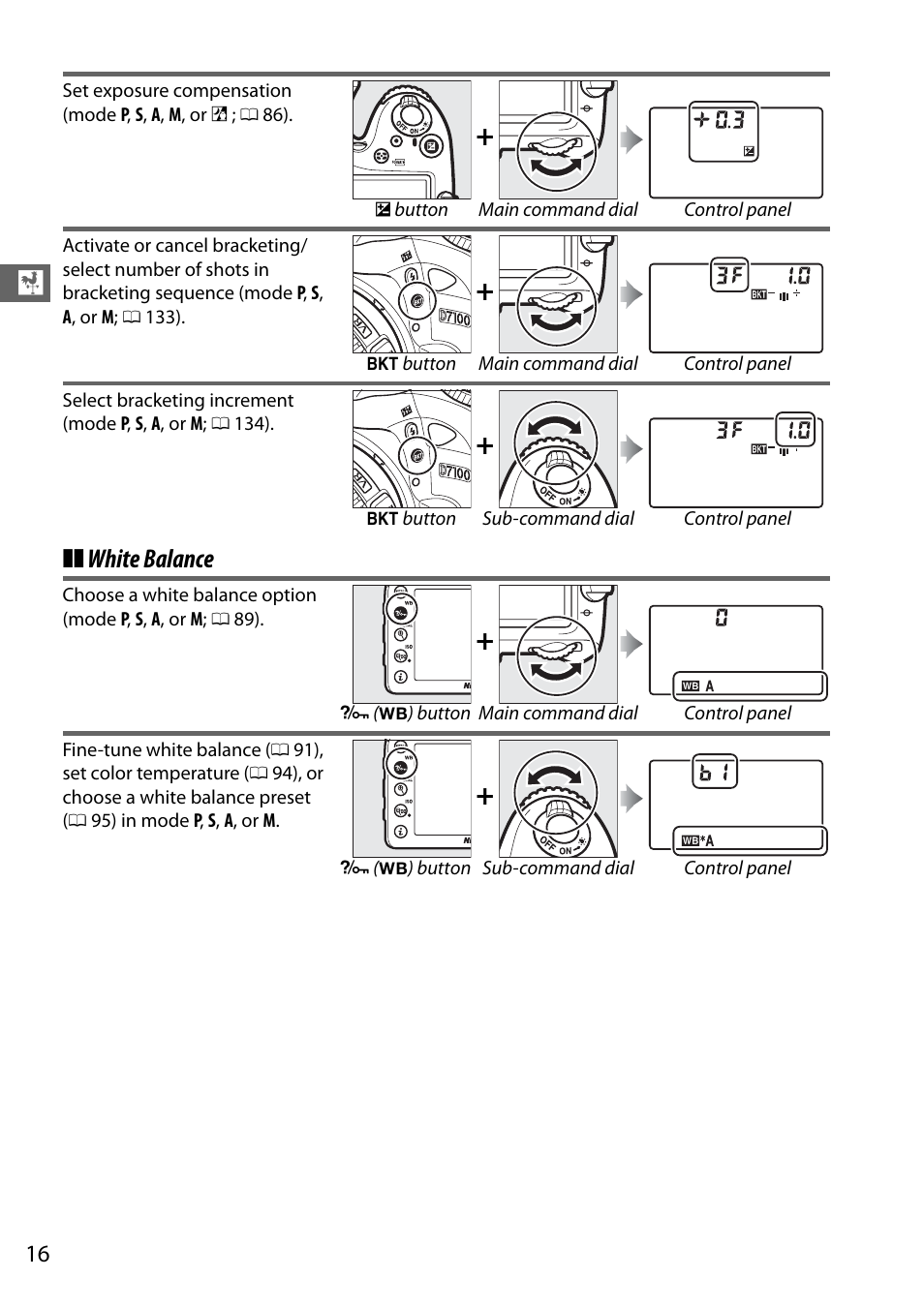 White balance | Nikon D7100 User Manual | Page 44 / 384