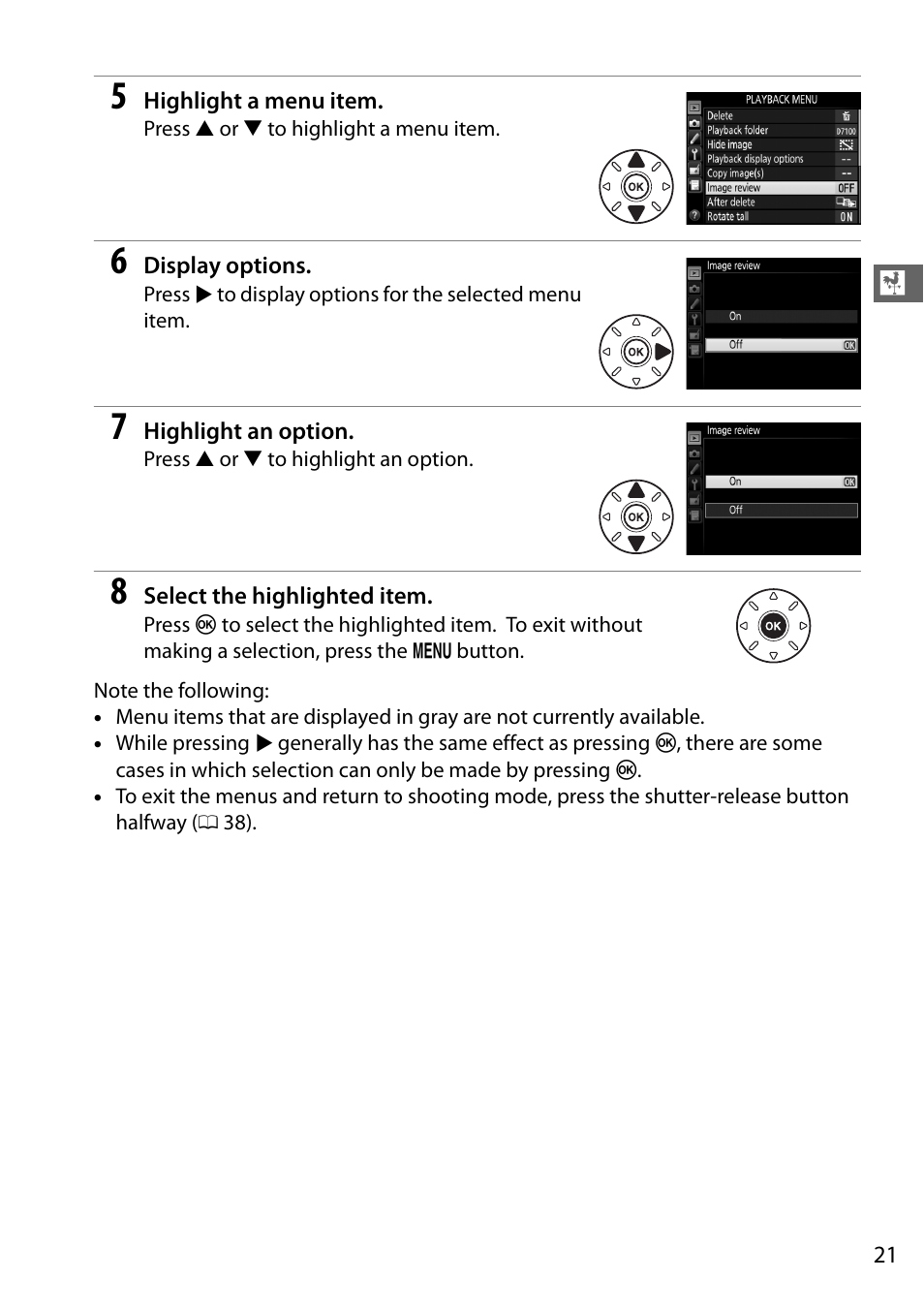 Nikon D7100 User Manual | Page 49 / 384