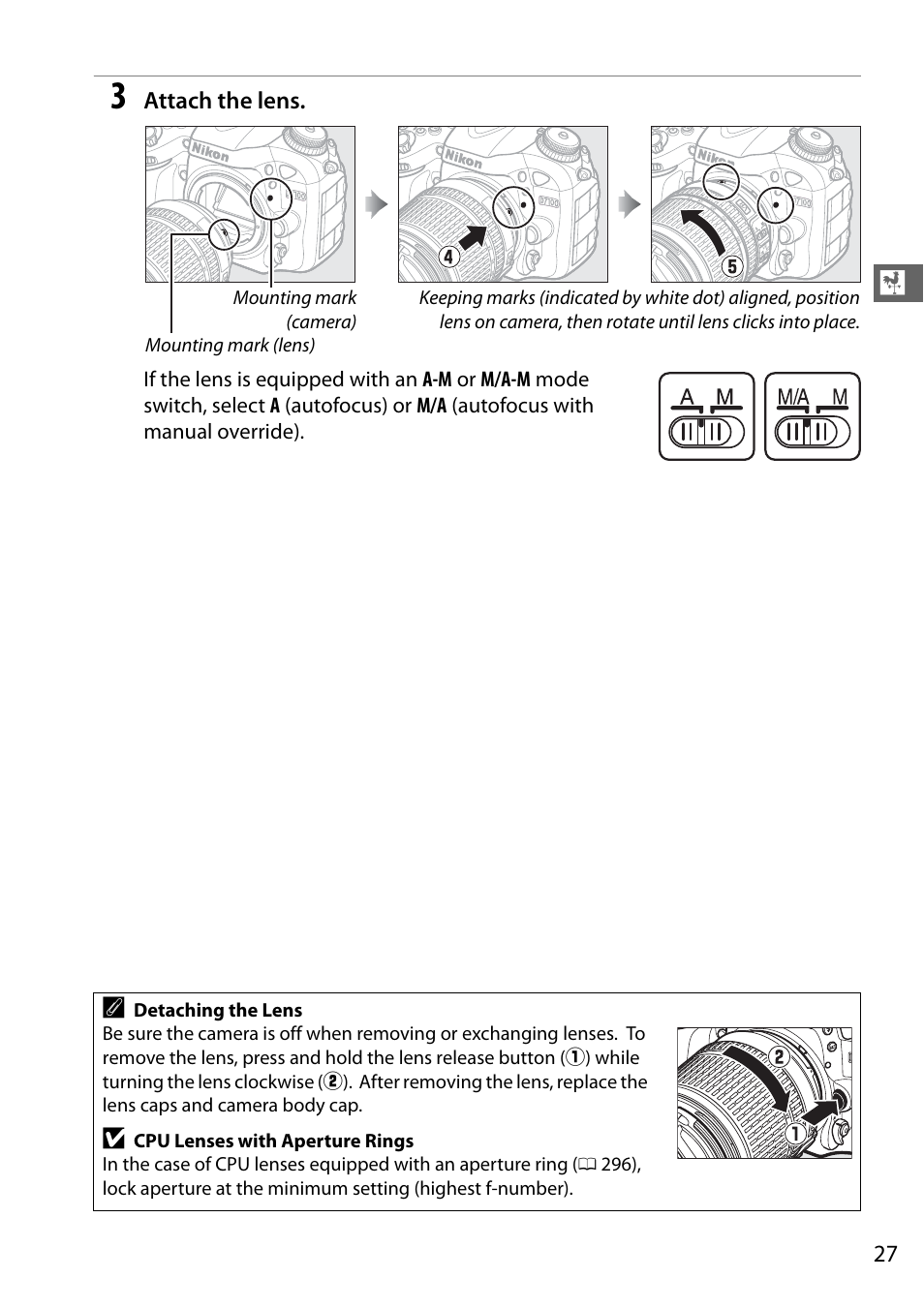 Nikon D7100 User Manual | Page 55 / 384