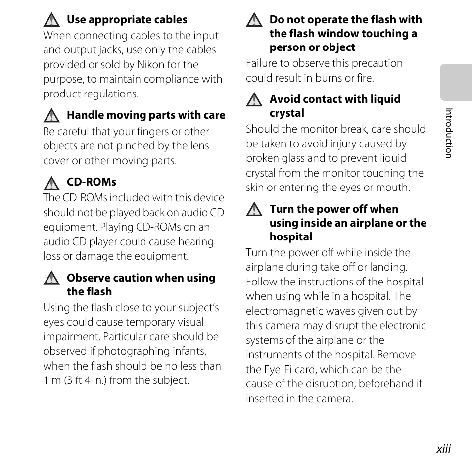 Nikon L28 User Manual | Page 15 / 200