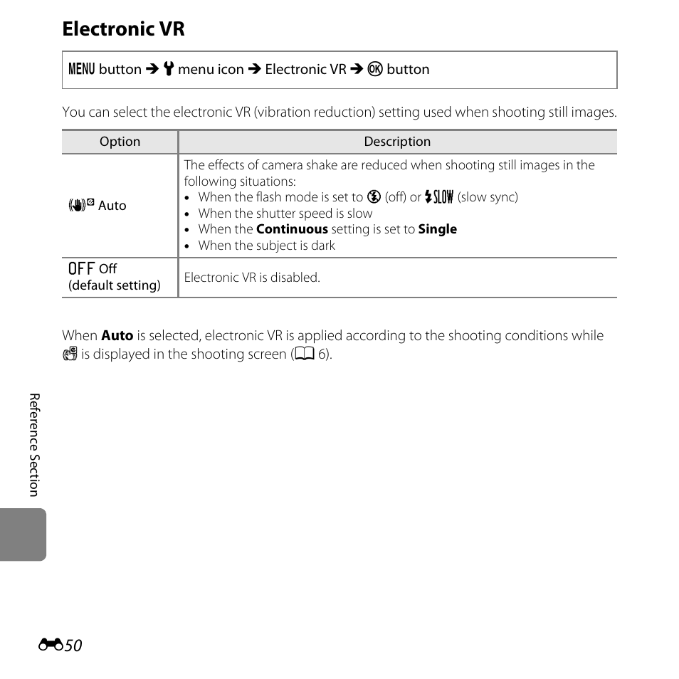 Electronic vr | Nikon L28 User Manual | Page 154 / 200