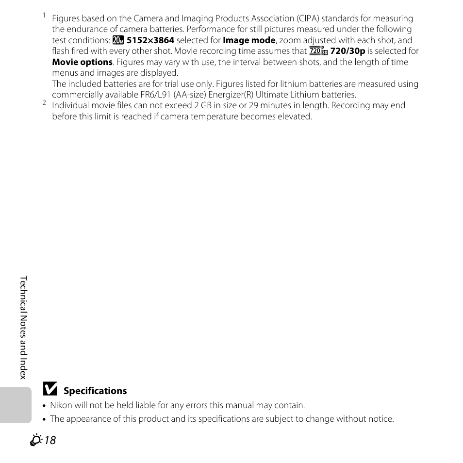 Nikon L28 User Manual | Page 192 / 200