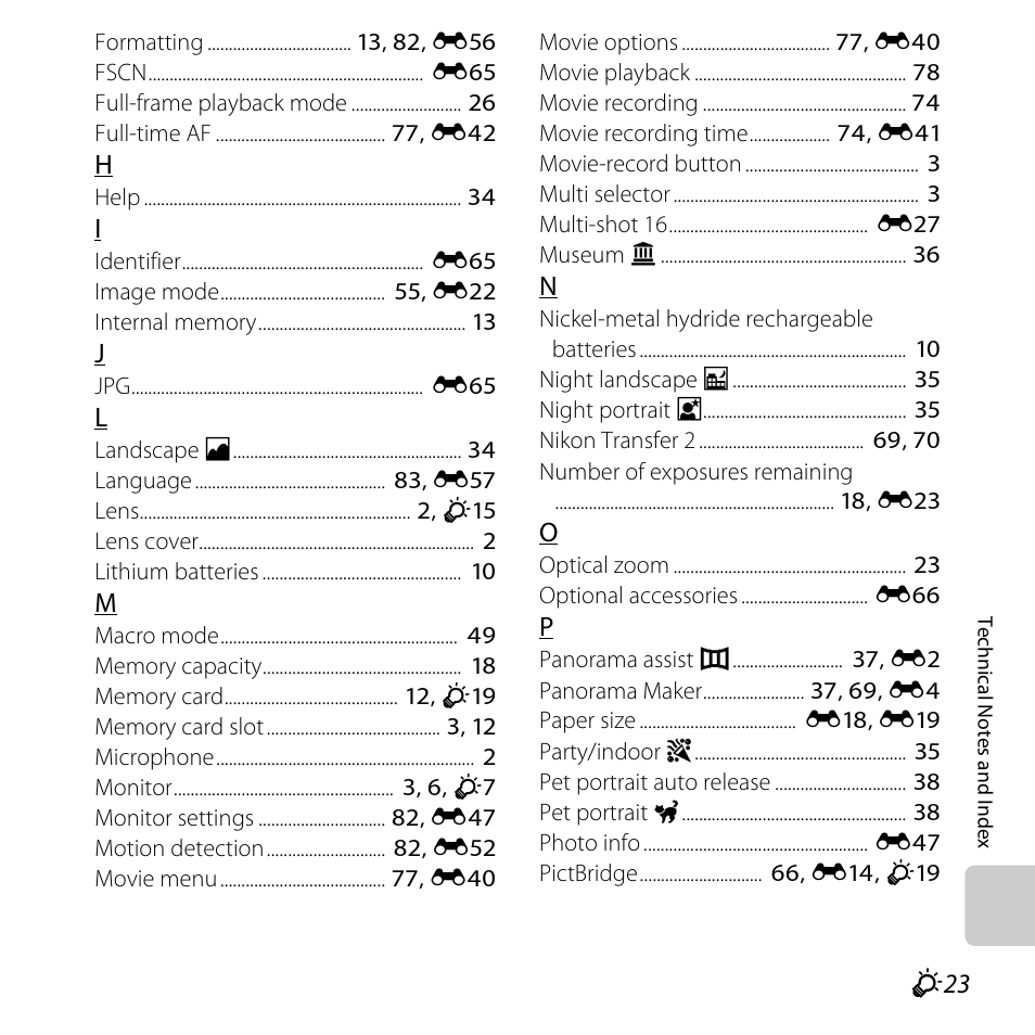 Nikon L28 User Manual | Page 197 / 200