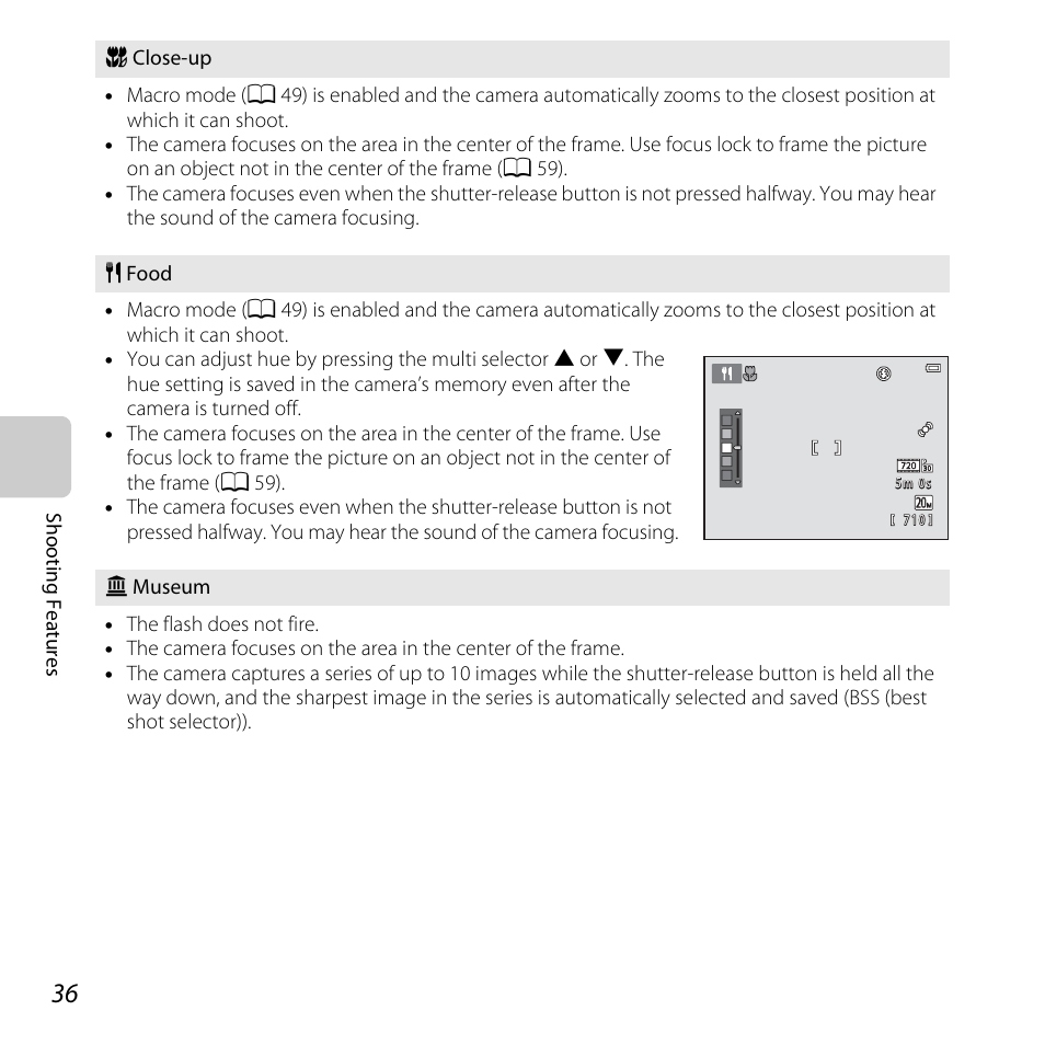 A 36) | Nikon L28 User Manual | Page 56 / 200