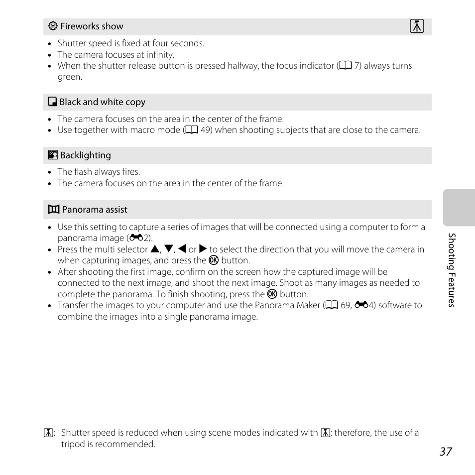 A 37) | Nikon L28 User Manual | Page 57 / 200