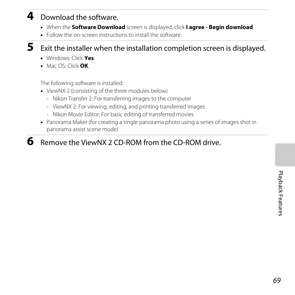 A 69 | Nikon L28 User Manual | Page 89 / 200