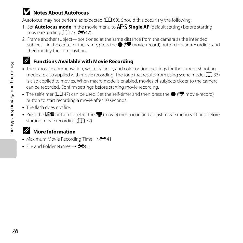 Nikon L28 User Manual | Page 96 / 200