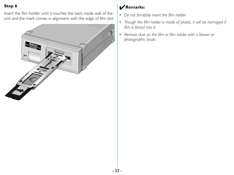 Nikon LS-1000 User Manual | Page 32 / 36