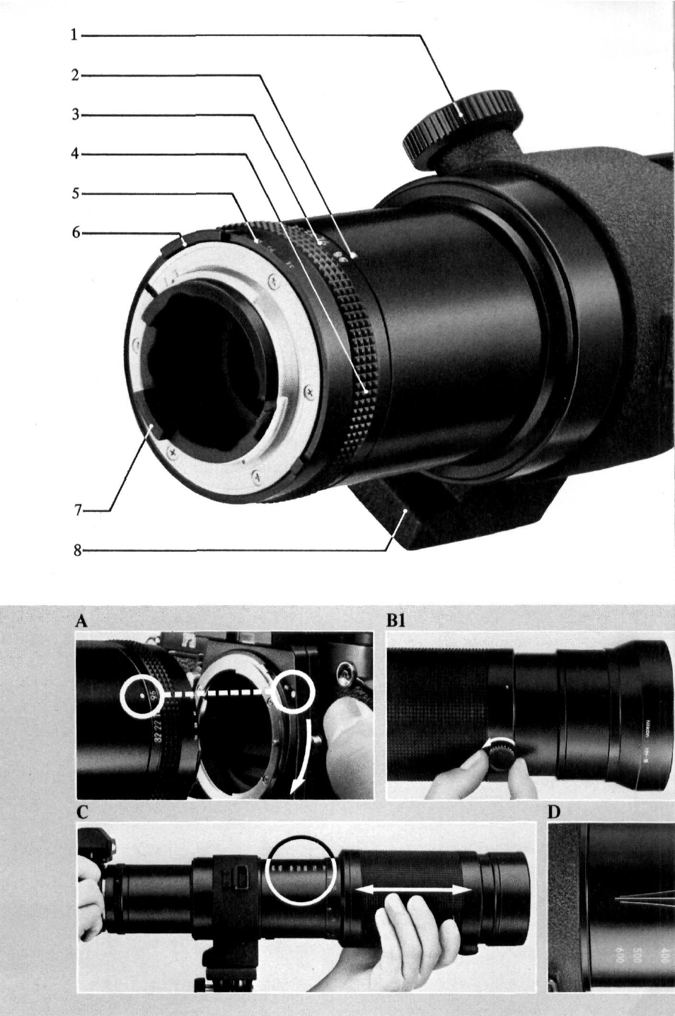 Nikon AI-S Zoom-NIKKOR 200-600mm f-9.5 User Manual | Page 4 / 34