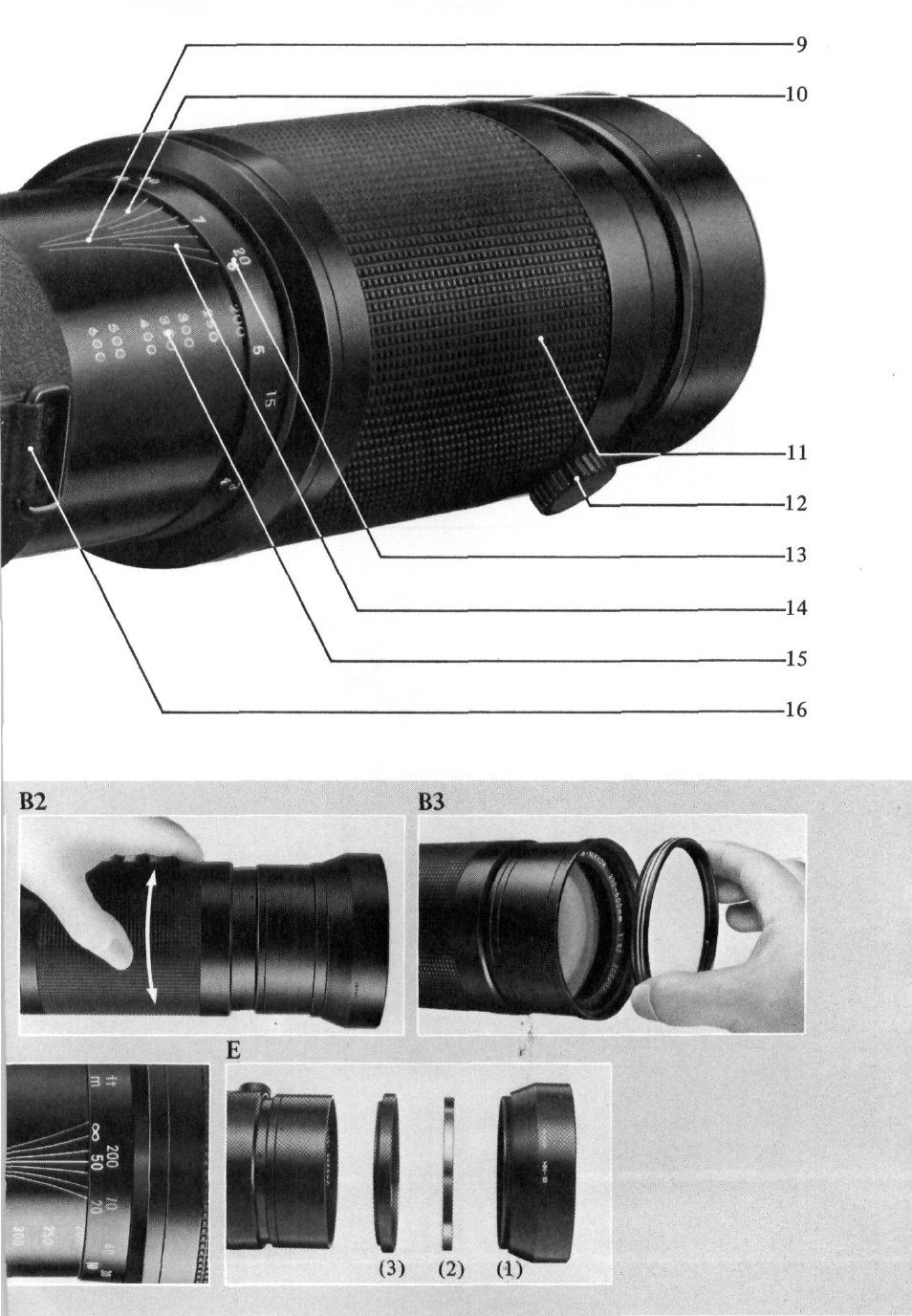 Nikon AI-S Zoom-NIKKOR 200-600mm f-9.5 User Manual | Page 5 / 34