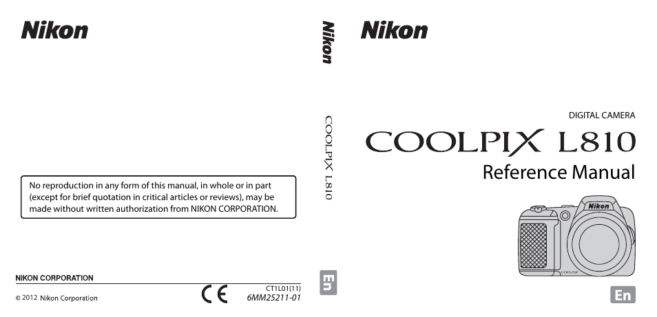 Nikon L810 User Manual | 216 pages