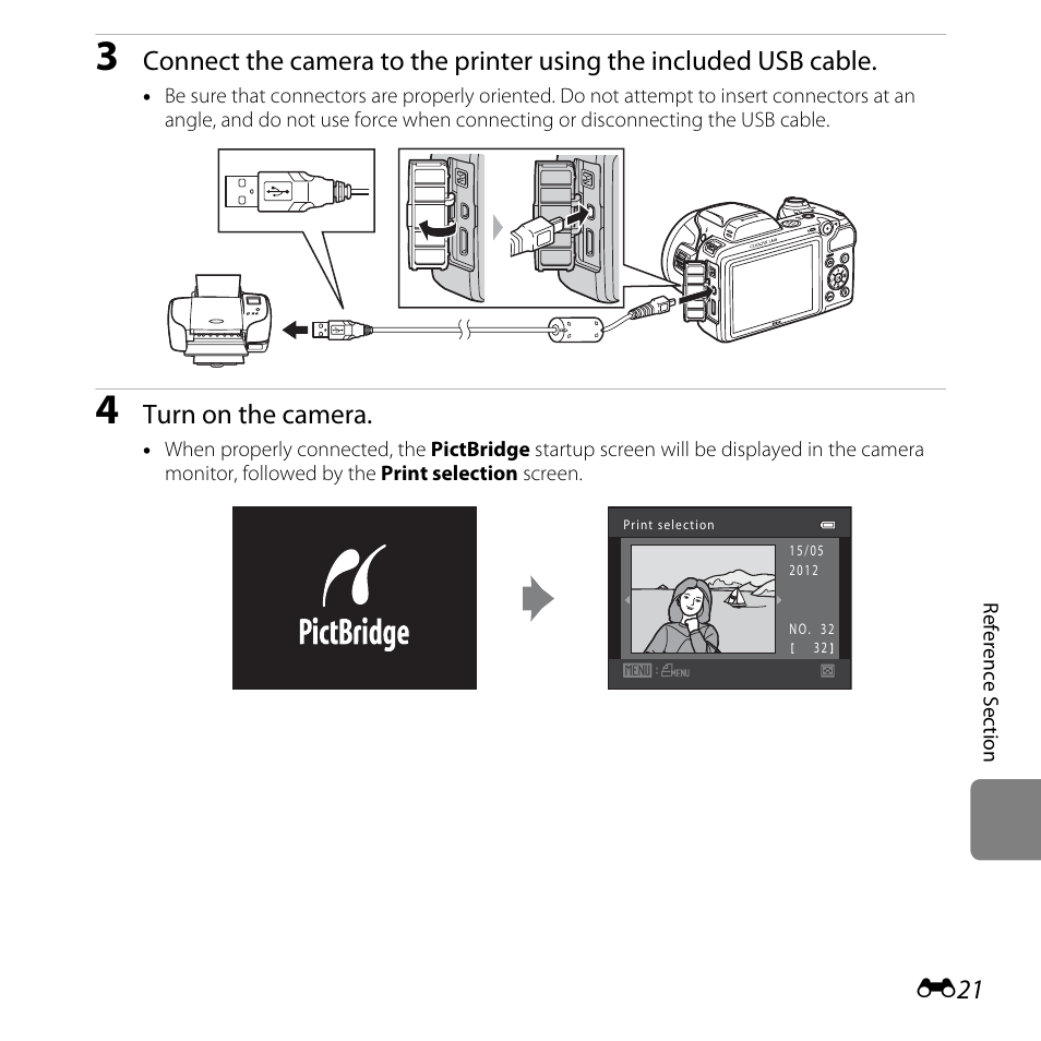 Turn on the camera | Nikon L810 User Manual | Page 131 / 216