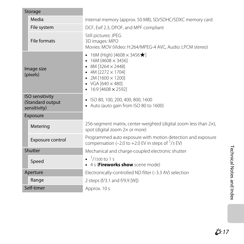 Nikon L810 User Manual | Page 203 / 216