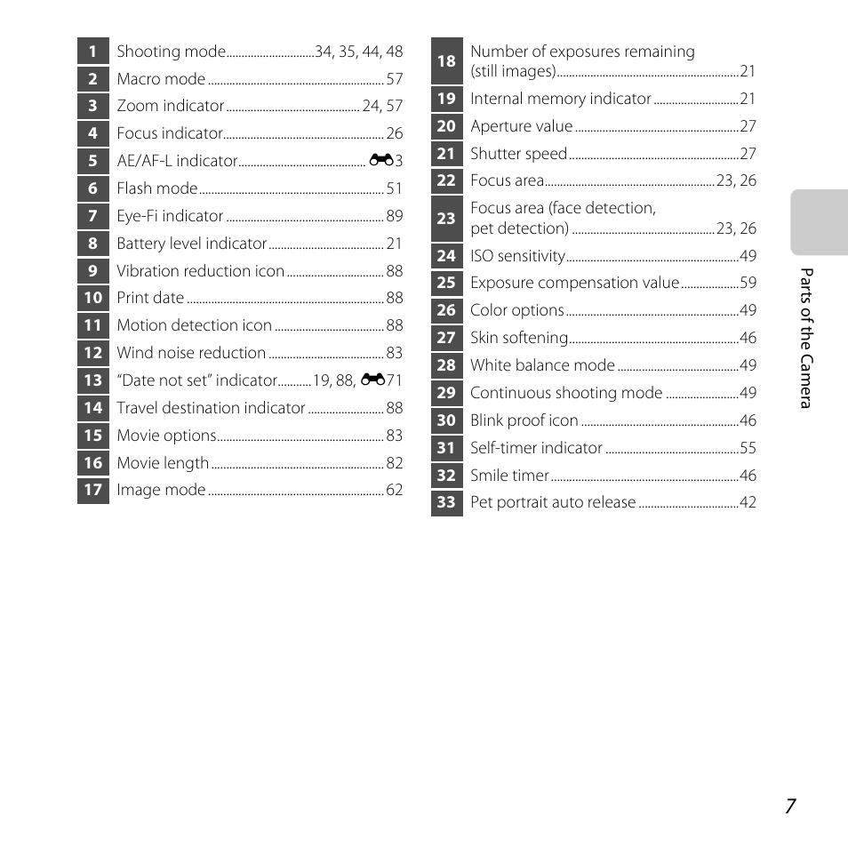 Nikon L810 User Manual | Page 27 / 216