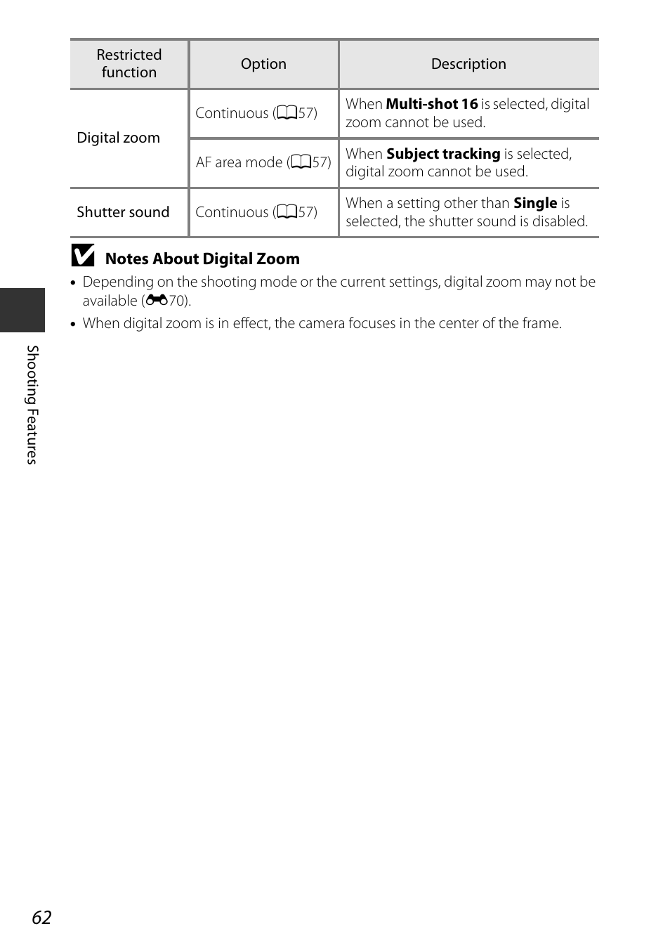 Nikon S9600 User Manual | Page 84 / 226