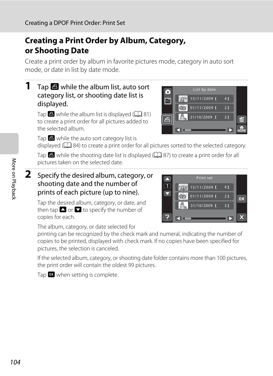 Nikon S70 User Manual | Page 116 / 192